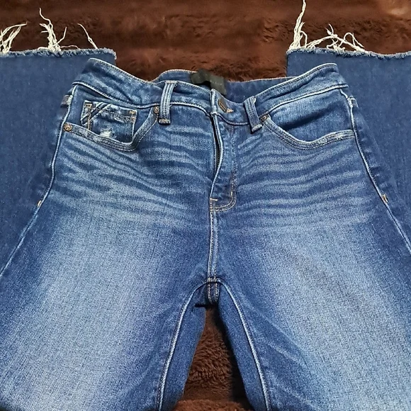 Buckle Black Cropped Straight Jeans 27×28 - Picture 4 of 6